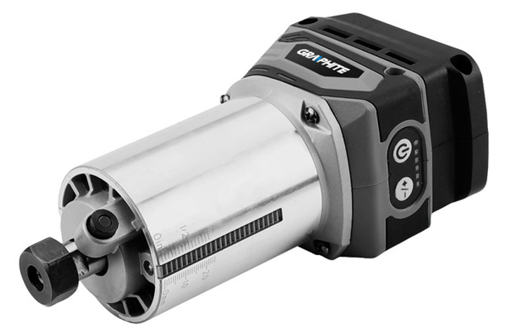 Акумуляторний фрезер верхній безщітковий Graphite 18V 58GE140 без акумулятора та зарядного пристрою (5902062103086) - зображення 4