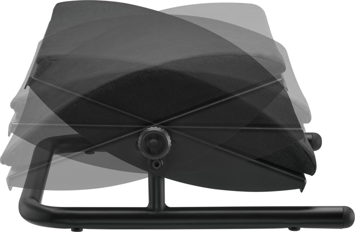 Podstawa ergonomiczna pod nogi Powerton stalowa 25 kg Black (8590274793309) - obraz 6