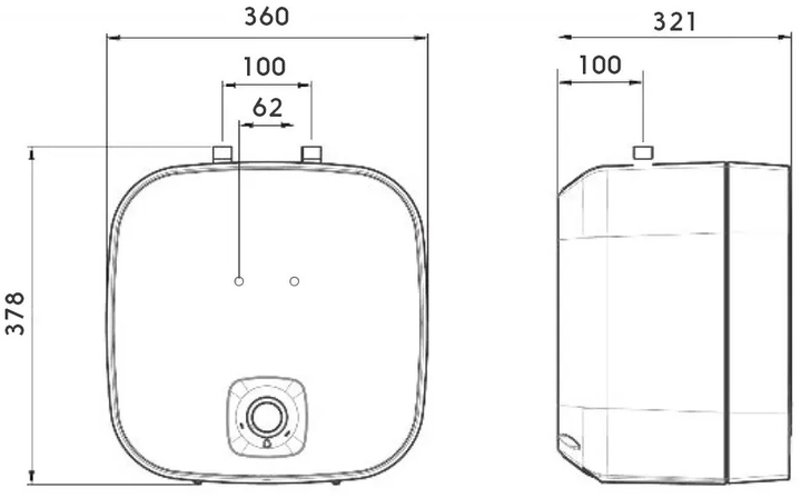 Бойлер Atlantic Nanto SWH 15U M-N1 2000W - зображення 9