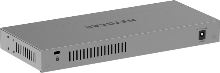 Комутатор Netgear 8x 1GB Ethernet, 1x 10GB SFP+ Unmanaged (GS108X-100EUS) - зображення 4