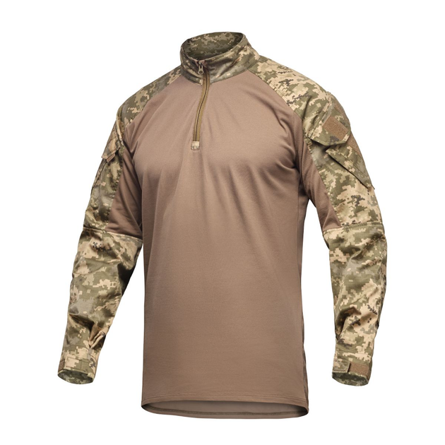 Боевая рубашка TAC-24 Ukrarmor ACS Pixel (MM-14). Army Combat Shirt. Технология Near-Infrared Reflectance L - изображение 1