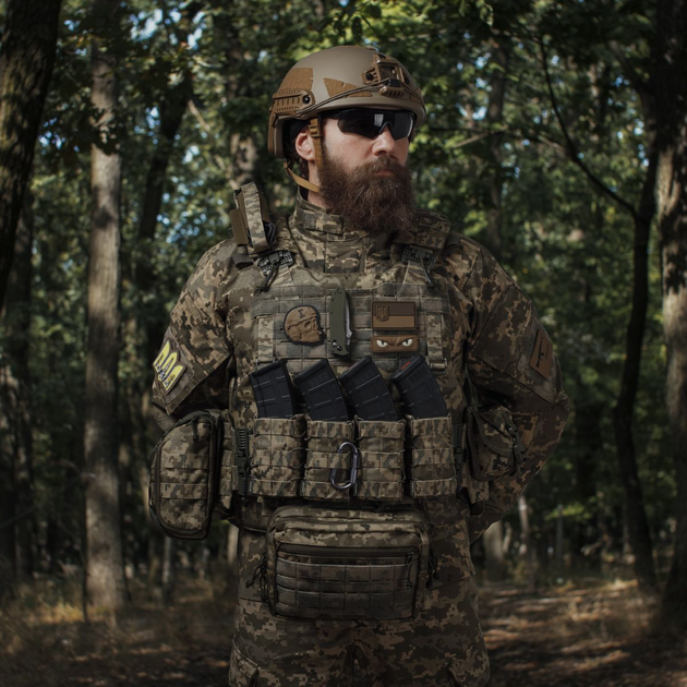 Комплект снаряжения Vest Ukrarmor Full (based on IBV) L/XL 2-го класса защиты. Пиксель(мм-14) - изображение 2