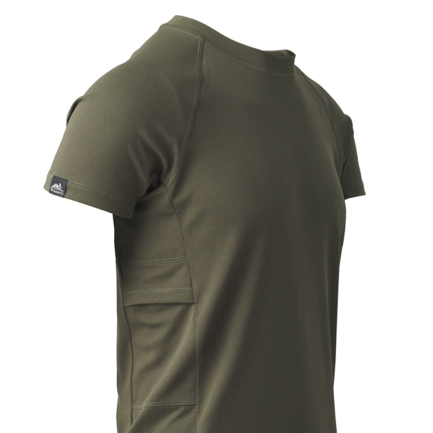 Футболка Helikon-Tex Functional T-shirt - Quickly Dry - Olive Green, розмір MM - зображення 2