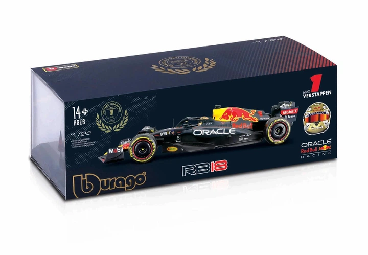 Коллекционная Модель Bburago F1 Red Bull RB18 2022 Season Model