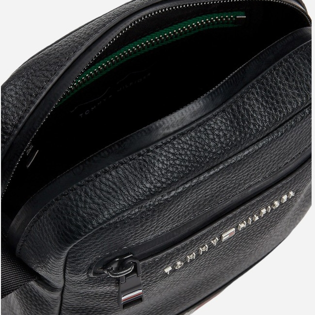 Torba listonoszka męska Tommy Hilfiger AM0AM12484-BDS Czarna (8720636894034) - obraz 4