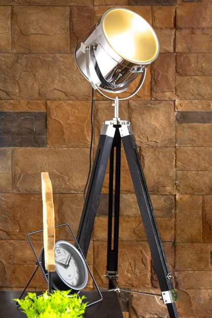 Lampa podłogowa Atmosphera na 3 nogach 152 cm Black (3560238337509) - obraz 5