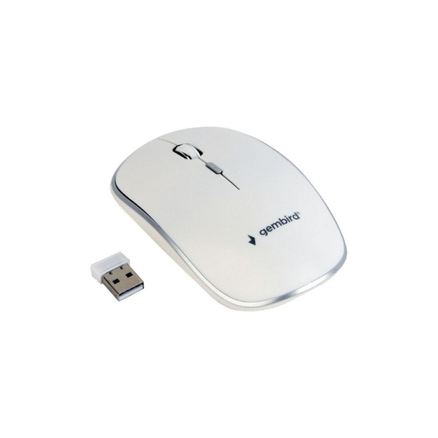 Мышка Gembird MUSW-4B-01-W (MUSW-4B-01-W)[10964] - изображение 2