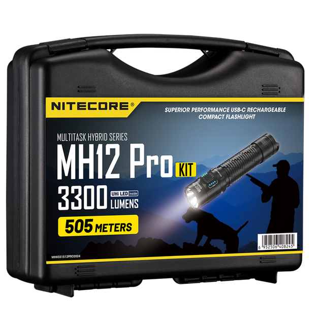 Набір для нічного полювання Nitecore MH12 PRO HUNTING KIT в подарунковому кейсі - изображение 1