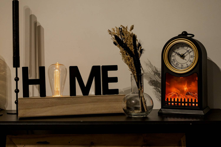 Лампа декоративна Atmosphera Home з лампочкою MDF 34 x 17 см (3560238666173) - зображення 3