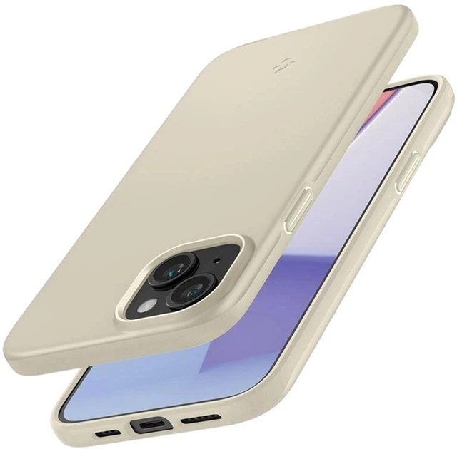 Etui Spigen Thin Fit do iPhone 15 Plus Beige (8809896749817) - obraz 3