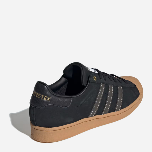 Чоловічі кеди низькі adidas Originals Superstar Gore-Tex IF6161 41.5 Чорні (4066764523106) - зображення 4