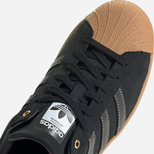 Чоловічі кеди низькі adidas Originals Superstar Gore-Tex IF6161 46 Чорні (4066764526527) - зображення 8