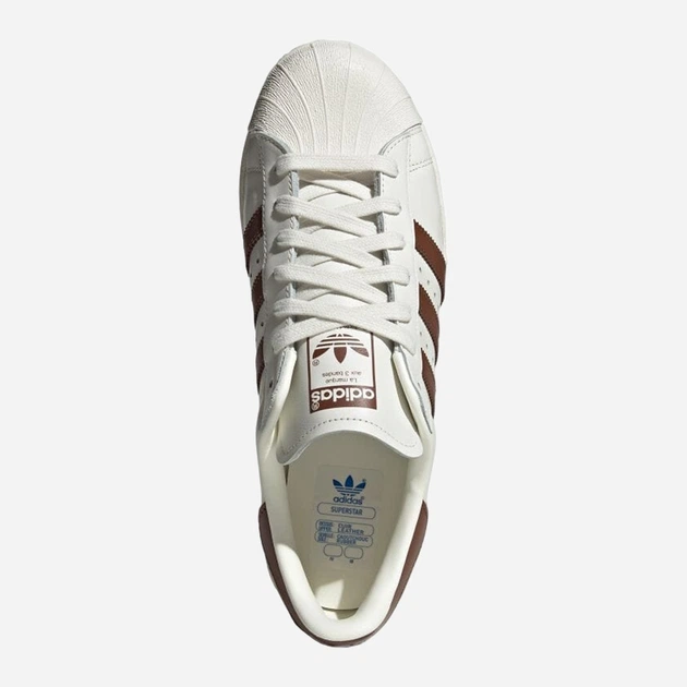 Sneakersy męskie skórzane adidas Originals Superstar 82 IF6199 42.5 Białe (4066764956294) - obraz 5
