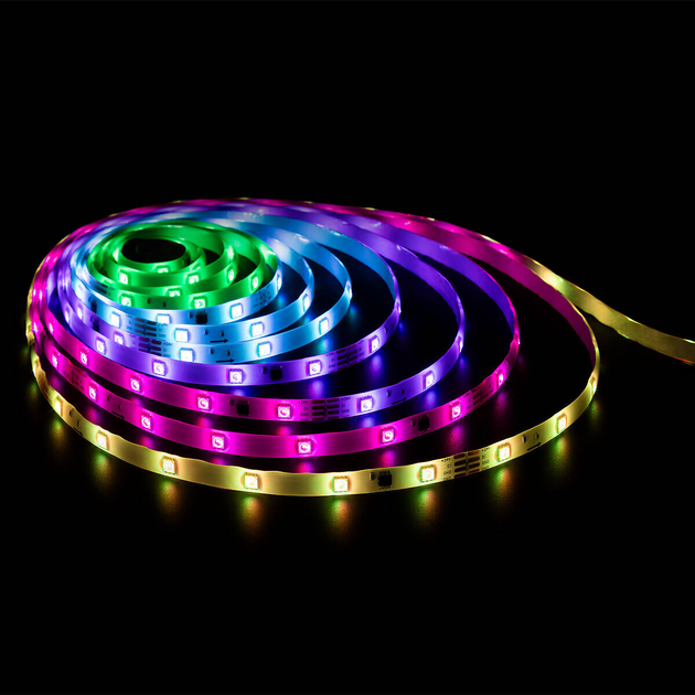 Taśma LED Atmosphera RGB 5 metrów z Bluetooth i pilotem (3560232732553) - obraz 4