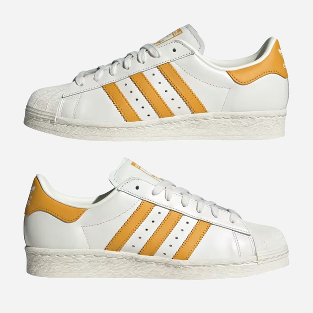 Sneakersy męskie skórzane adidas Originals Superstar 82 IF6200 42 Białe (4066764952517) - obraz 2