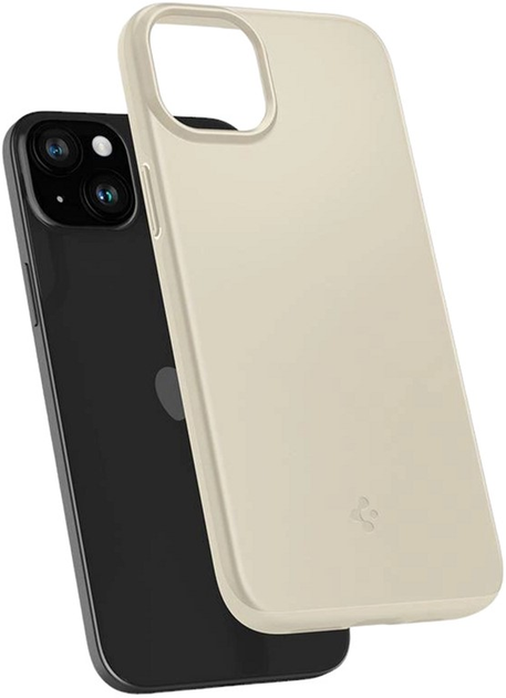 Etui Spigen Thin Fit do iPhone 15 Plus Beige (8809896749817) - obraz 2