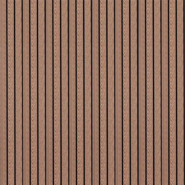 Декоративная PS рейка (пластиковая вагонка) 3Д настенная панель "ModernStyle" 2900*120*12 мм для стен и декора Коричневый - изображение 7