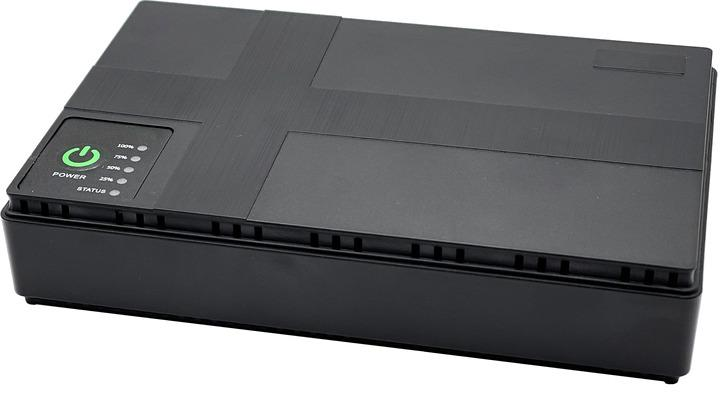 ИБП XOKO DC1018P DC UPS 10400 mAh Black (XK-DC1018P-BK) для роутера, оптики, терминала, видеокамеры - изображение 1