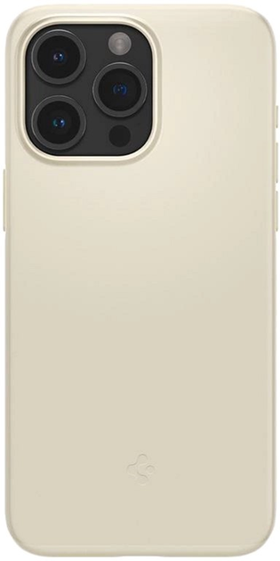 Etui Spigen Thin Fit do iPhone 15 Pro Max Beige (8809896749008) - obraz 1