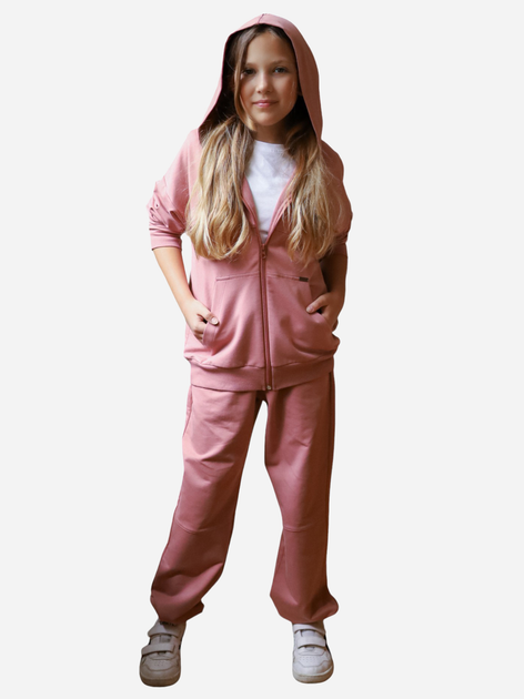 Детский спортивный костюм (толстовка + штаны) для девочки Бемби City collection KS802-300 122 см Розовый (06802706542.300) 