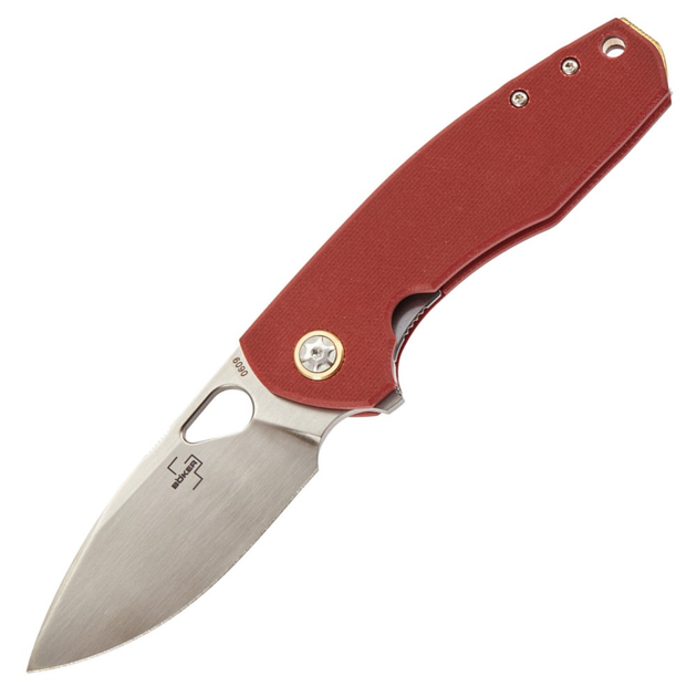 Ніж складань Boker Plus Little Friend (довжина 188 мм, лезо 78 мм), коричневий - зображення 1