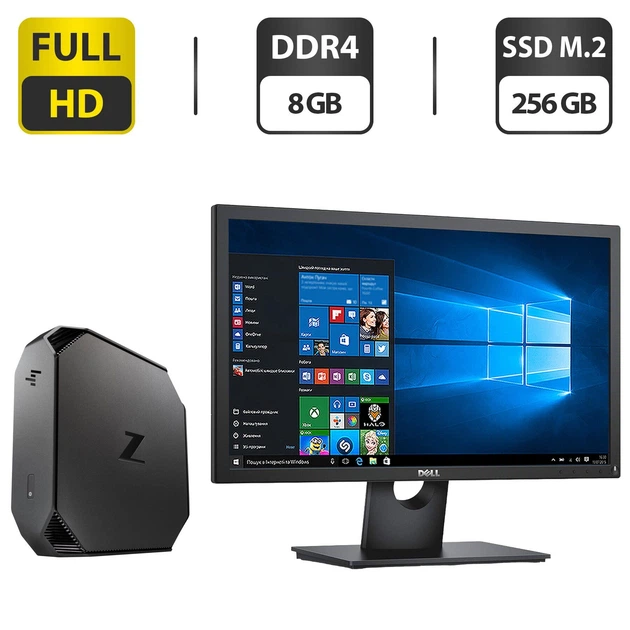 Nintendo Switch HP Z2 MiniG3 workstation Комплект ПК: комп'ютер HP Z2 Mini G3 Workstation USFF / Intel Xeon