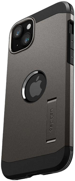 Панель Spigen Tough Armor для iPhone 15 з MagSafe Gun Metal (8809896751315) - зображення 2