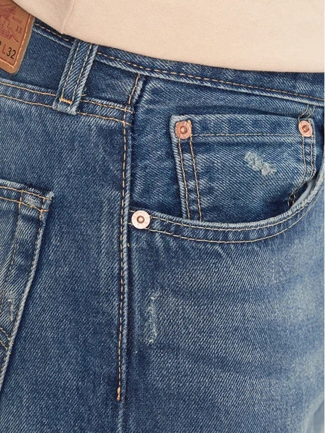 Джинси Regular fit чоловічі Levi's 501 Original 00501-3412 38-32 Сині (5401128028887) - зображення 4