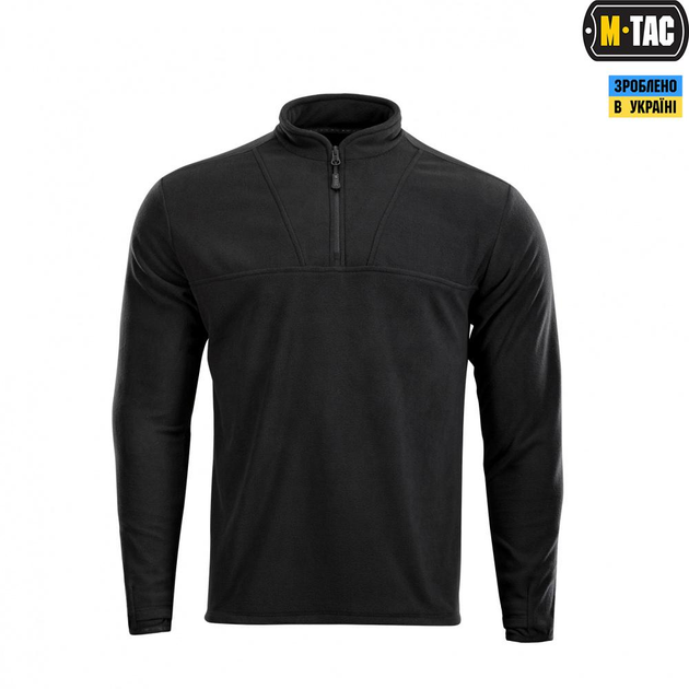 Тактическая кофта M-Tac Delta Fleece Black черная XS - изображение 2