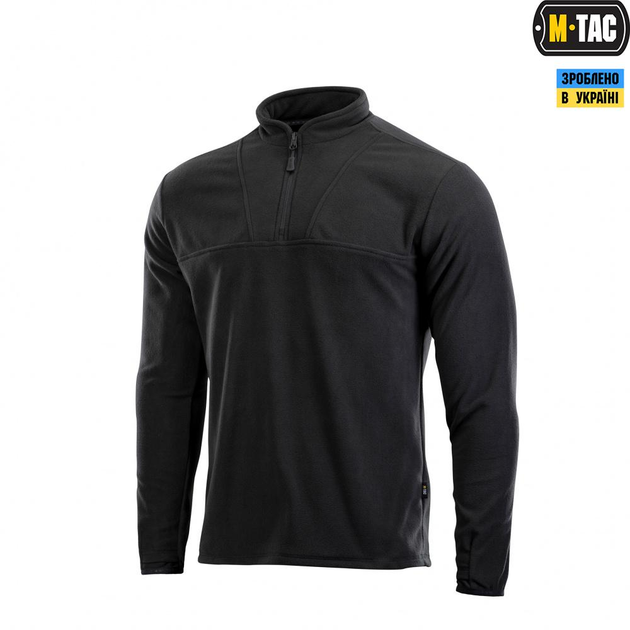 Тактическая кофта M-Tac Delta Fleece Black черная XL - изображение 1