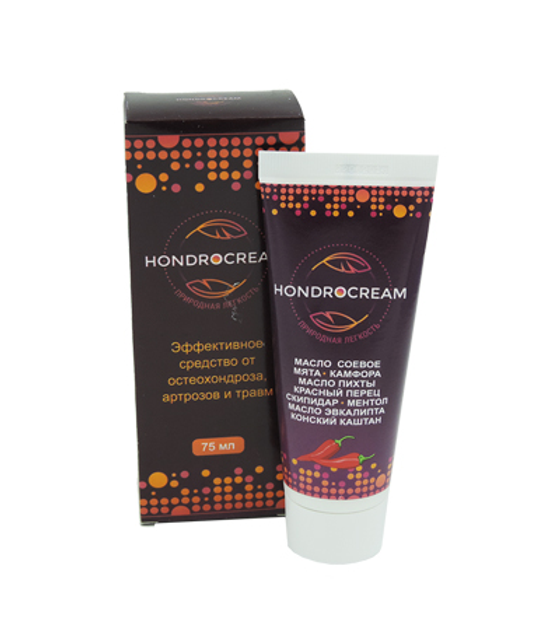 Hondrocream - крем від остеохондрозу, артрозів та травм (Хондрокрем) арт. 4014 - зображення 1