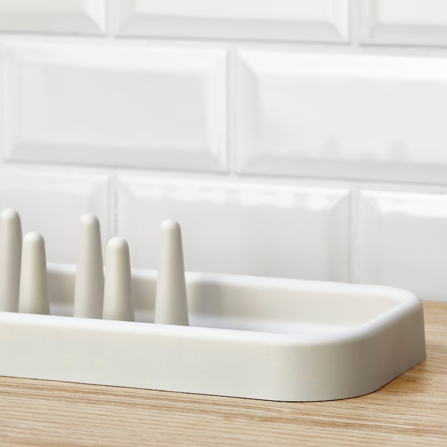 Сушилка для посуды IKEA Stämling 705.659.48 11х48х15 см Кремовый - изображение 3
