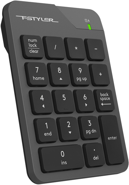 Клавіатура бездротова A4Tech FGK21C Wireless Grey (4711421993982) - зображення 2