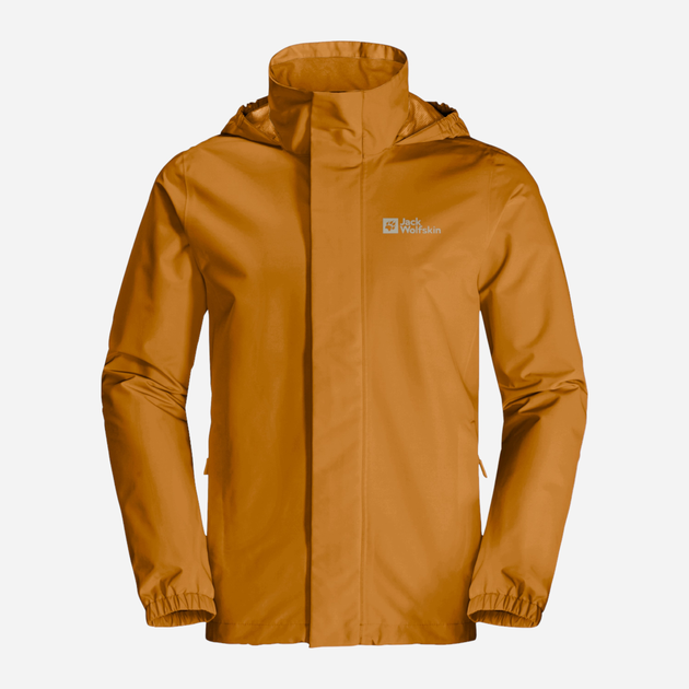 Kurtka wiatrówka męska Jack Wolfskin Stormy Point 2L Jkt M 1111142_M0043 S Pomarańczowa (4064886342421) - obraz 1