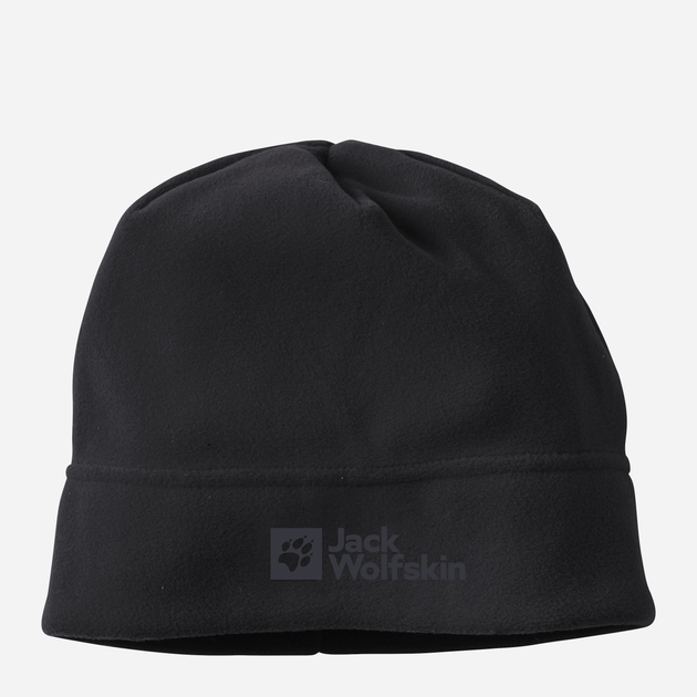 Шапка Jack Wolfskin Real Stuff Beanie 1909852_6000 One Size Чорна (4064993573732) - зображення 1