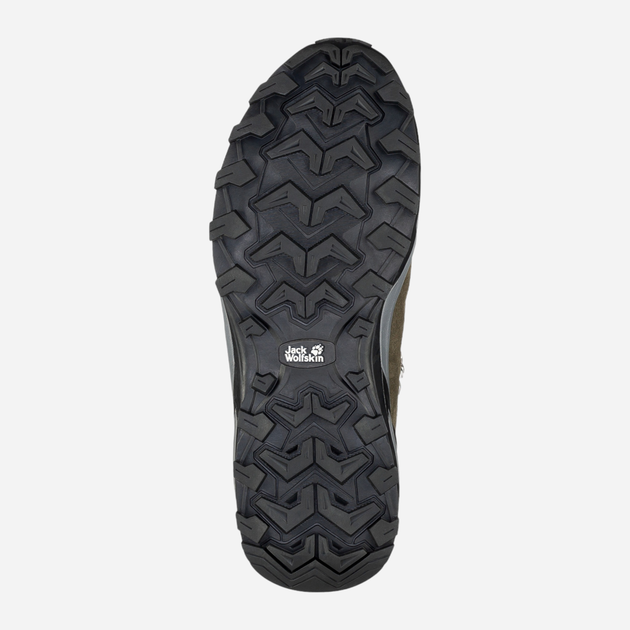 Чоловічі черевики для трекінгу з мембраною Jack Wolfskin Refugio Texapore Mid M 4049841_4287 43 Хакі (4060477907505) - зображення 6