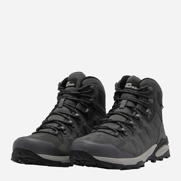 Buty trekkingowe męskie Jack Wolfskin Refugio Texapore Mid M 4049841_6945 44.5 Czarne (4064886366595) - obraz 2
