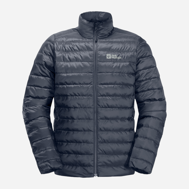 Пуховик двосторонній короткий чоловічий Jack Wolfskin Pilvi Down Jkt M 1207701_C0415 S Синій (4064886338479) - зображення 1