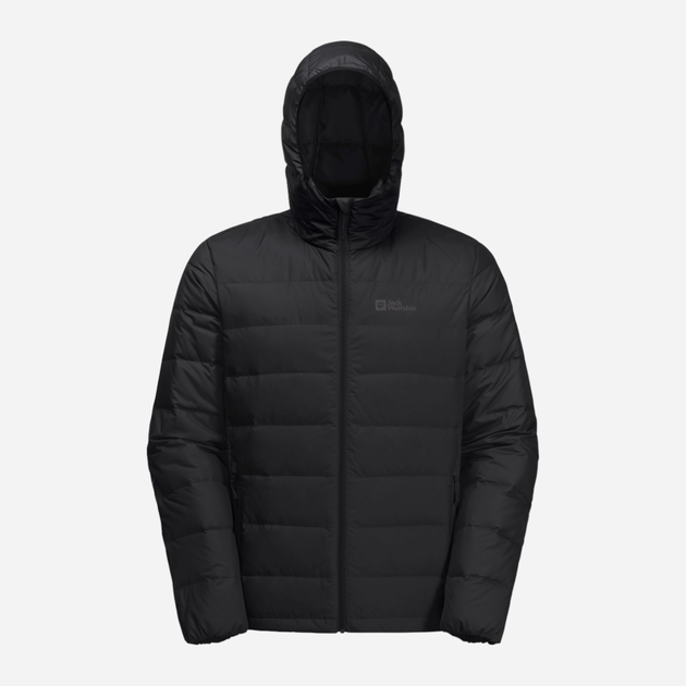 Пуховик зимовий короткий чоловічий Jack Wolfskin Ather Down Hoody M 1207671_6000 2XL Чорний (4064993897371) - зображення 7