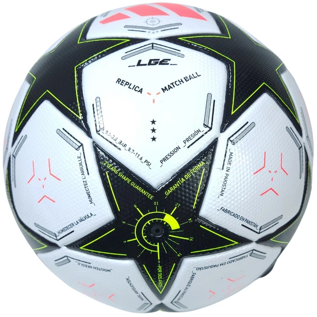 Мяч футбольный Adidas Finale 24 League BOX JG8778 №4 Бело-черный