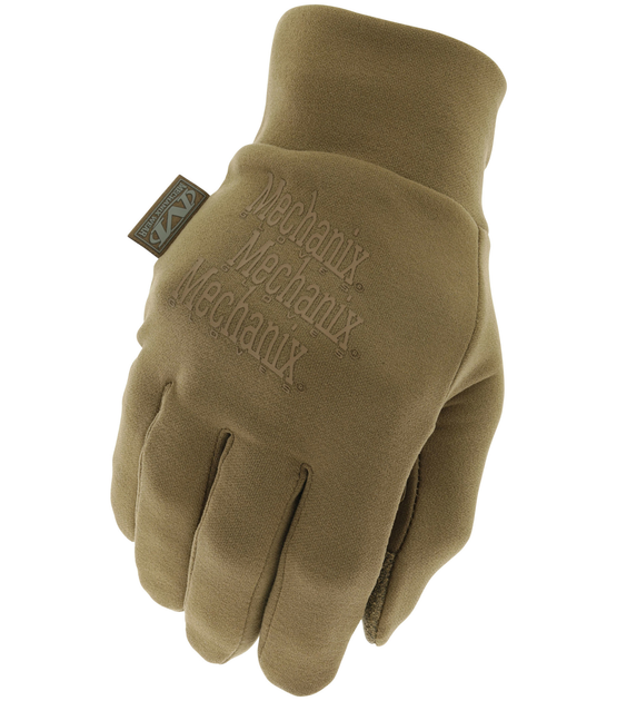 Рукавиці зимові тактичні Mechanix Coldwork Base Layer Coyote Gloves M/US9/EUR8 Койот (CWKBL-72) - зображення 1