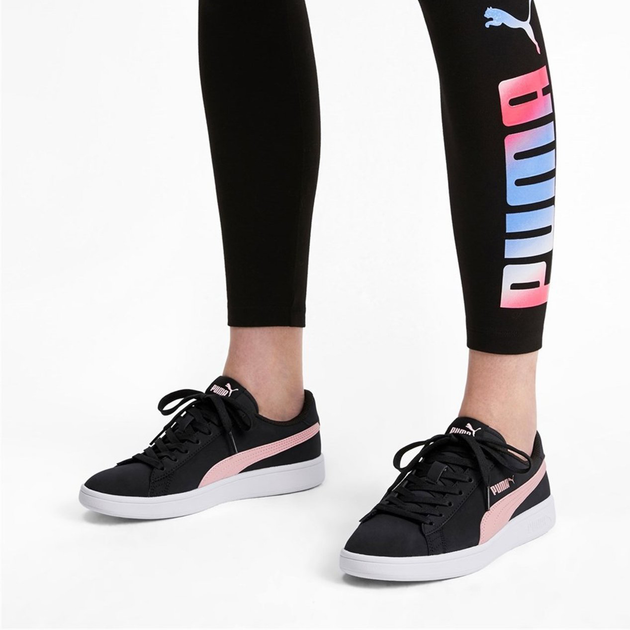 Жіночі кеди Puma Smash W 365160-18 39 (6UK) 25 см Чорні (4060981137894) - зображення 2