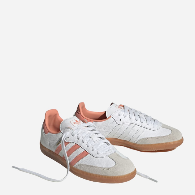 Sneakersy damskie skórzane adidas Originals Samba OG IG5932 (5.5UK) 38.5 Białe (4066762359363) - obraz 2