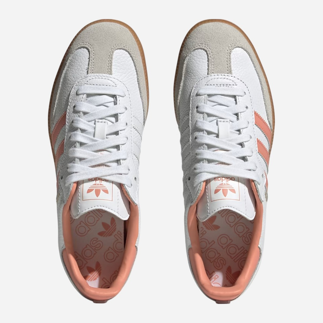 Жіночі кеди низькі adidas Originals Samba OG IG5932 (6UK) 39.5 Білі (4066762359431) - зображення 6