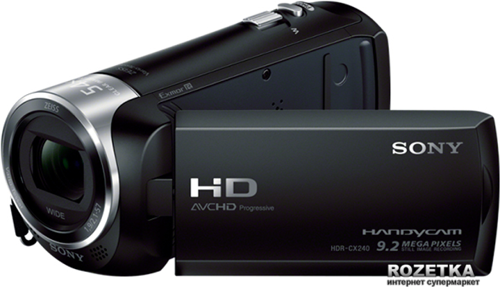 Видеокамера Sony Handycam HDR-CX240 Black (HDRCX240EB.CEL) Официальная ...