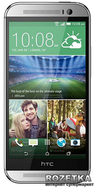 Мобильный телефон HTC One M8 Silver – фото, отзывы, характеристики в ...