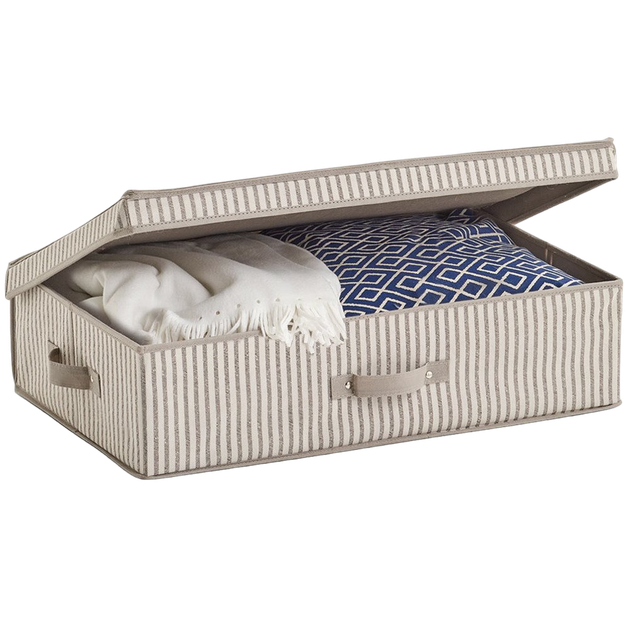 Pudełko z pokrywą Zeller Stripes 38 x 61.5 x 16.5 cm (4003368146461) - obraz 3