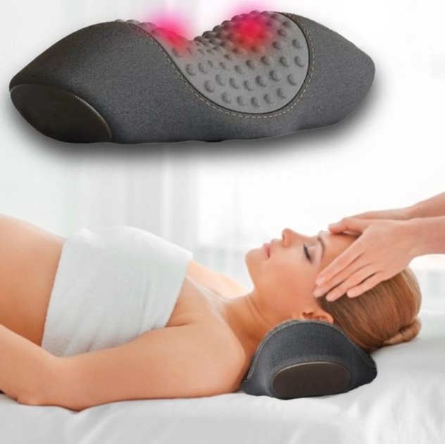 Ортопедична подушка для спини та шиї Massage pillow, PILLOW LY-344 - Фото 3 Ортопедична подушка для спини та шиї Massage pillow, PILLOW LY-344 - зображення 3