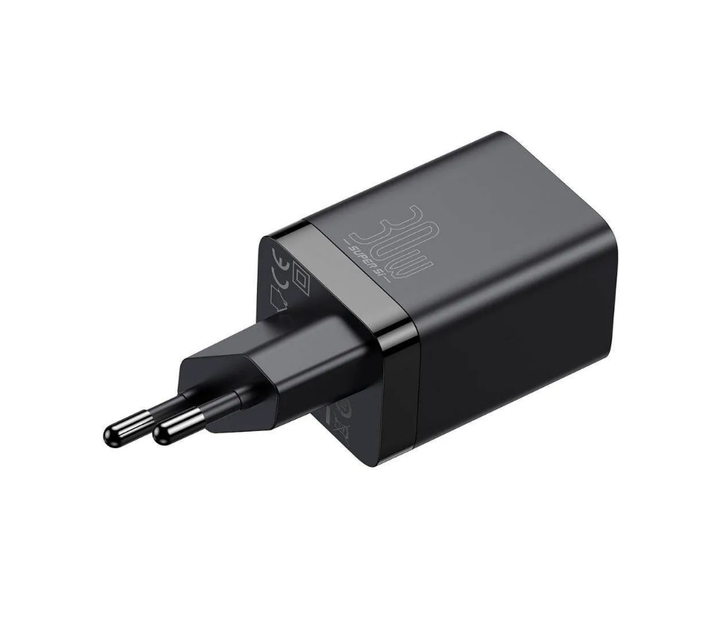 Сетевое Зарядное Устройство Baseus CCSUPP-E01 30W Черное - Фото 5 Сетевое Зарядное Устройство Baseus CCSUPP-E01 30W Черное - изображение 5