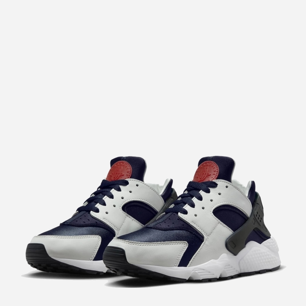 Buty sportowe męskie Nike Air Huarache DD1068-401 42.5 (9US) Biały/Granatowy (196607802052) - obraz 2